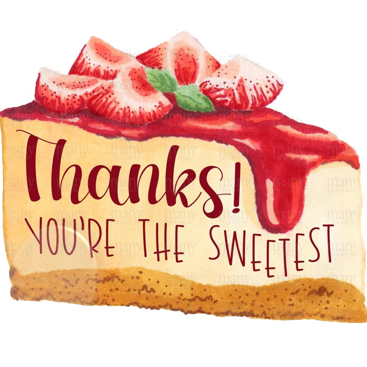 Thanks for the Cheesecake