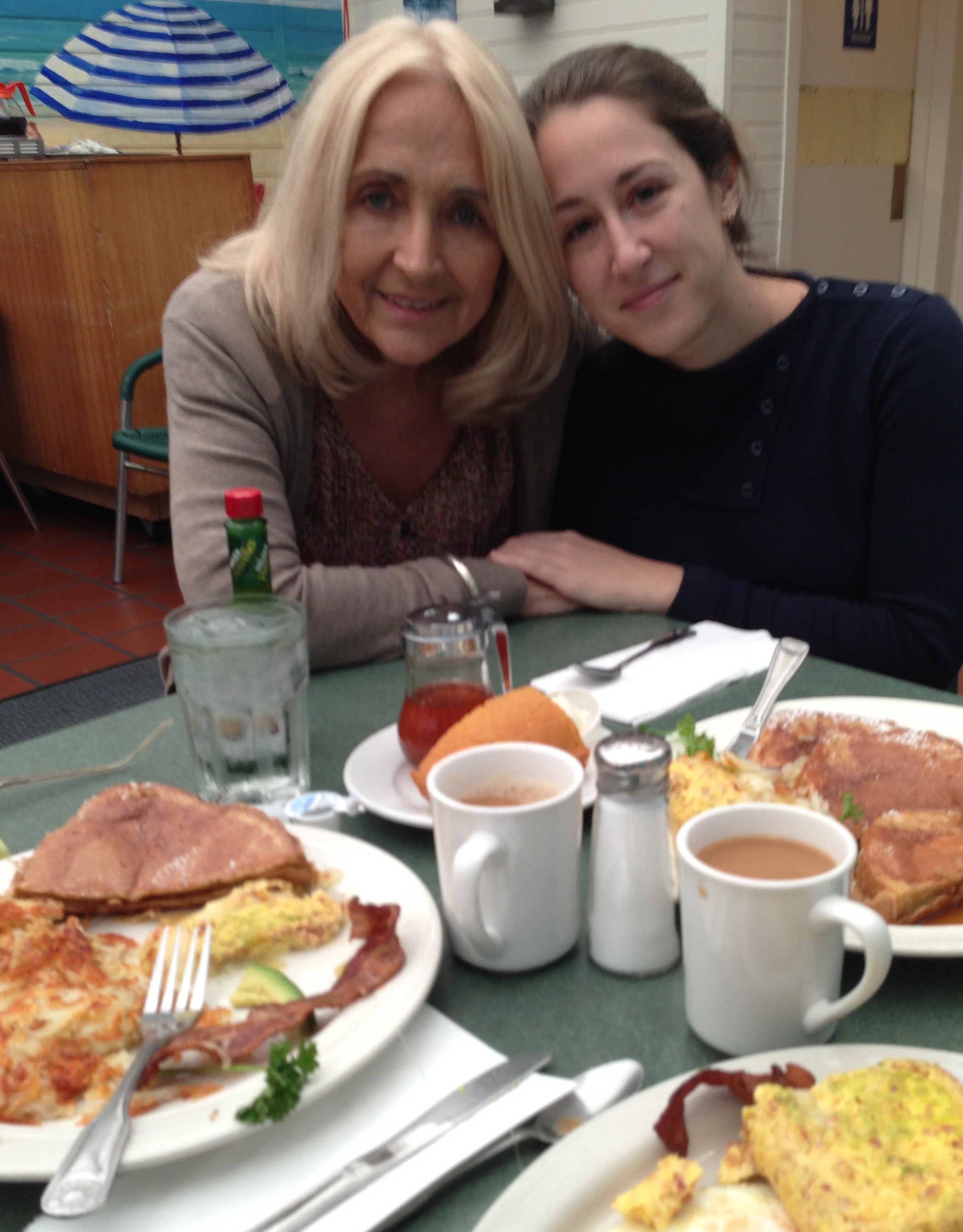 Wilma's Patio the day after