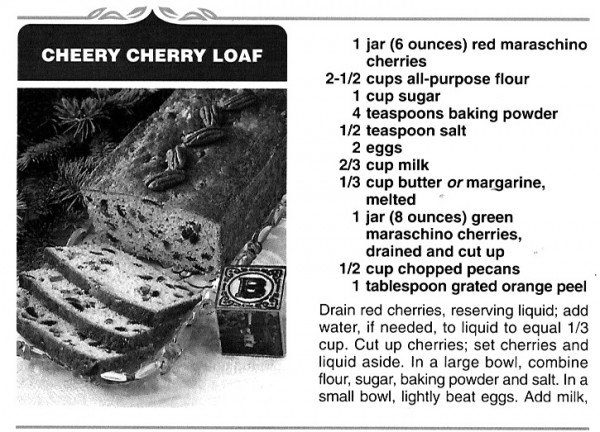 Cheery Cherry Loaf